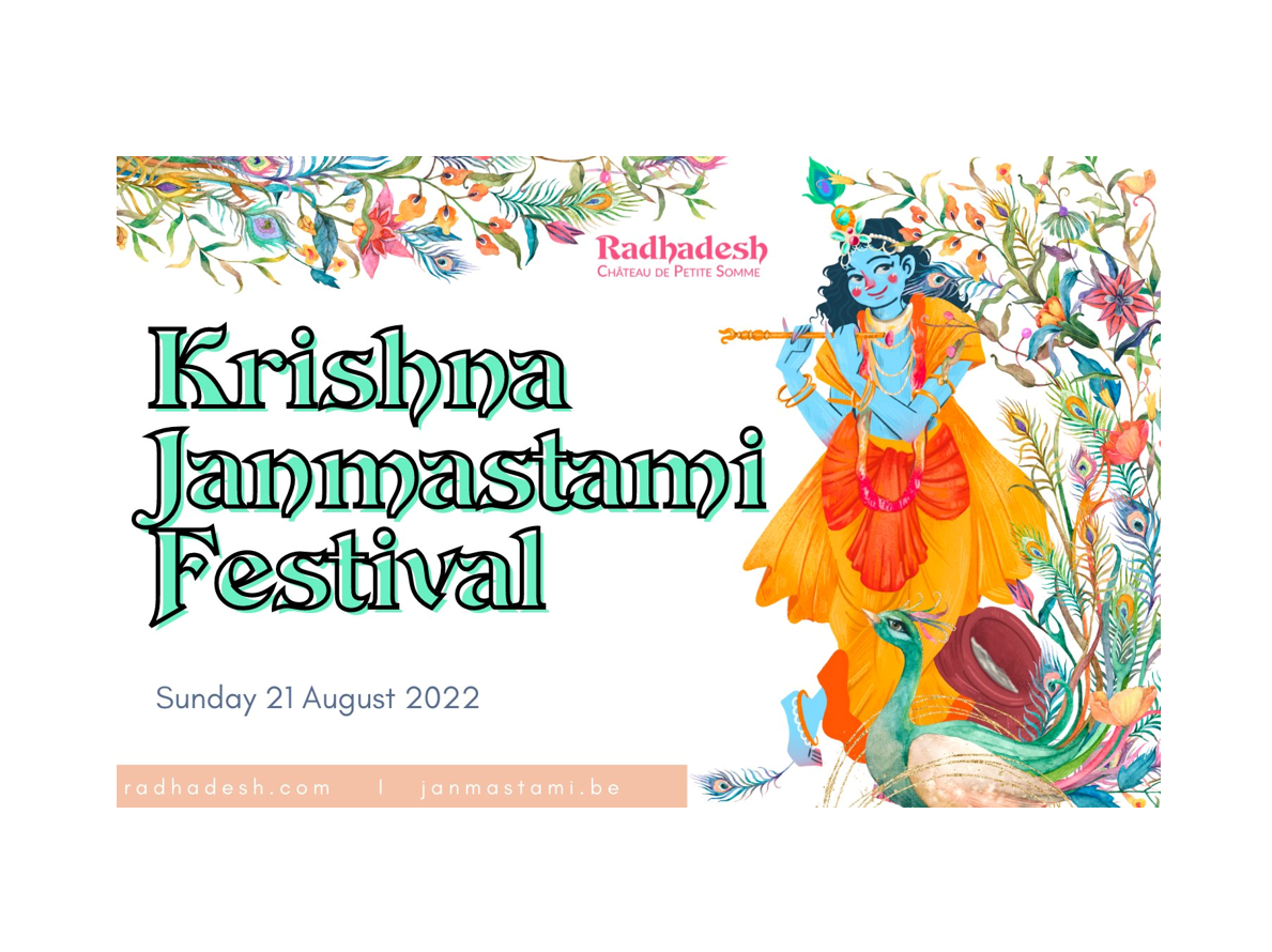 August 21 : Krishna Janamashtmi at Radhadesh