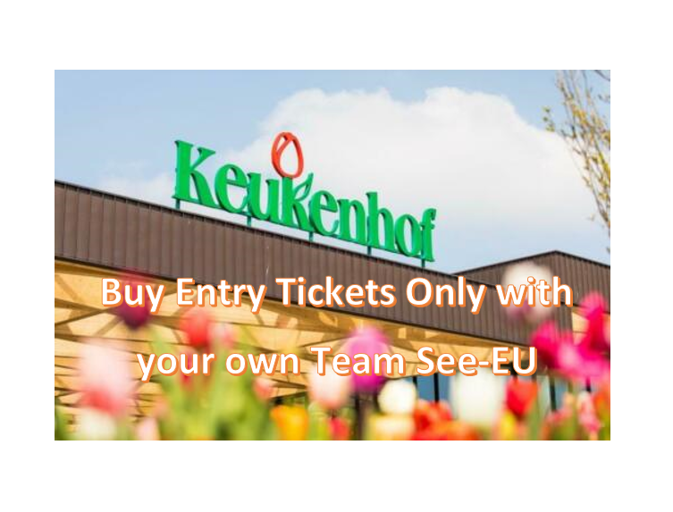Keukenhof Garden : Gardens Entry Tickets Only (NO TRANSPORT INCLUDED)